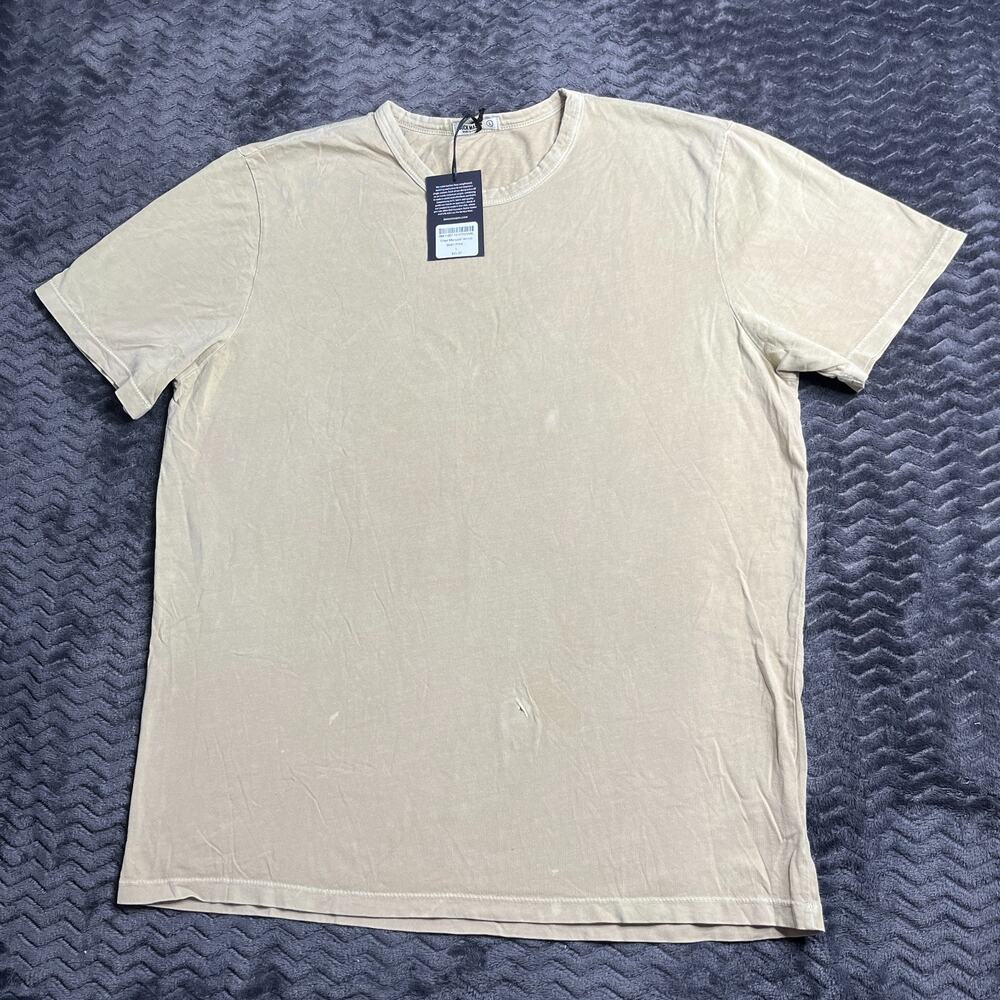 Buck Mason Dried Marigold Venice Wash Pima classic size Large